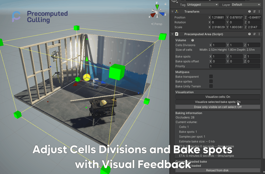 Precomputed Culling for Unity 3D | Optimize your game's performance